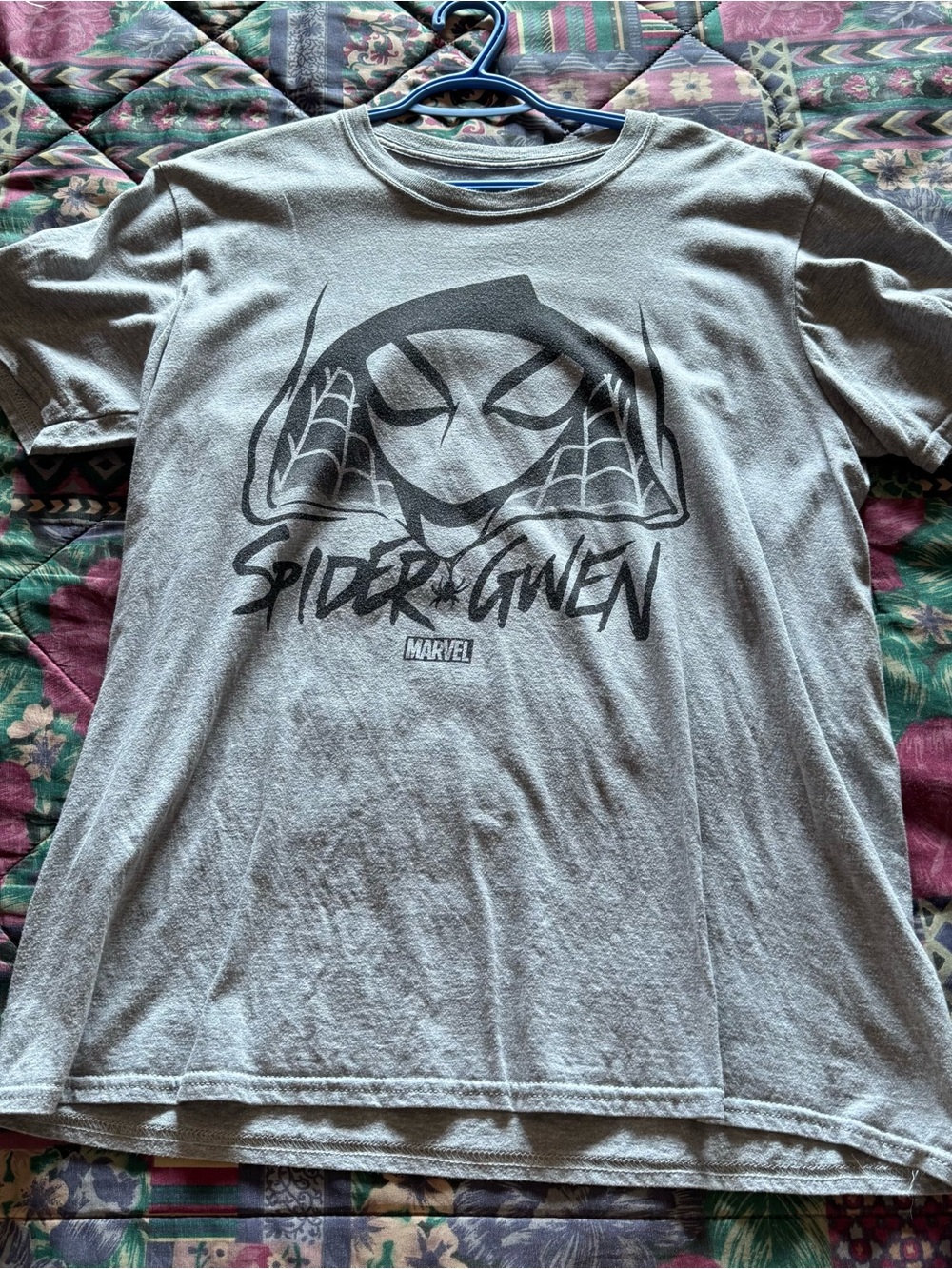Funko Spider-Gwen Graphic Tee - Gray